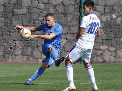 Cruz Azul goleó a la filial Hidalgo en la práctica de hoy en La Noria