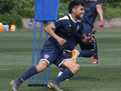 Misael Domínguez está de alta y sería opción para Cruz Azul en el Clásico