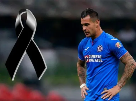 Cruz Azul envió sus condolencias para Milton Caraglio y su familia