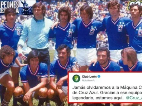 Cruz Azul agradeció mensaje de León en redes sociales