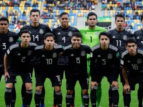 Misael Domínguez perfila como titular en México Sub 20 vs Japón