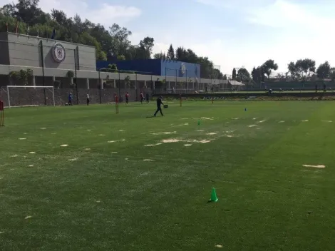 Malas condiciones en canchas de La Noria destacan en práctica de Cruz Azul