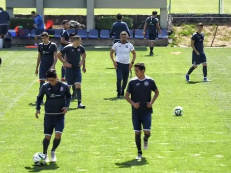 Pol Fernández y Orelién entrenan por primera vez en La Máquina