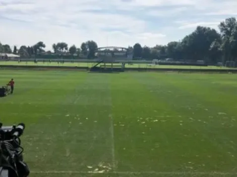 Inician arreglo de la cancha 1 tras modificarse el entrenamiento