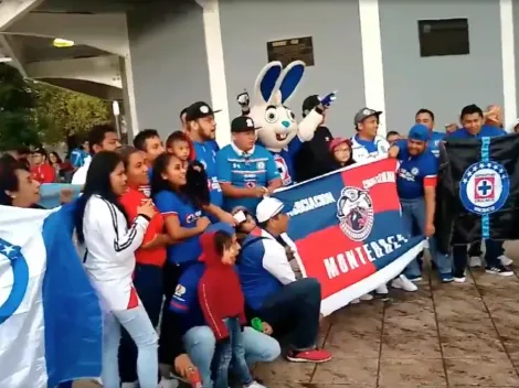 Invasión celeste: Afición de Cruz Azul es mayoría en el Estadio Victoria