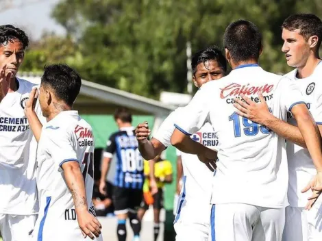 Cruz Azul Sub 20 empata con Querétaro con golazo de Luciano Bocco