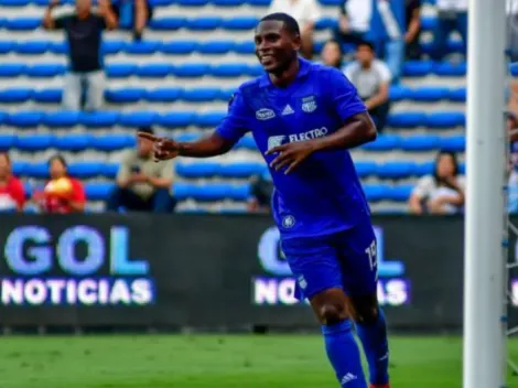 Brayan Angulo no fue convocado para el partido de Emelec