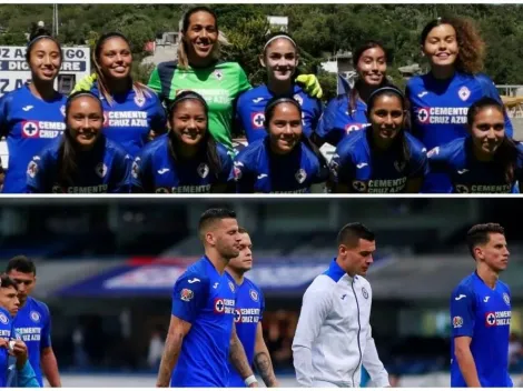 Los contrastes entre los equipos Femenil y Varonil de Cruz Azul