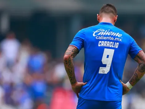 ¿Qué le pasó a Milton Caraglio que será baja en Cruz Azul ante Xolos?