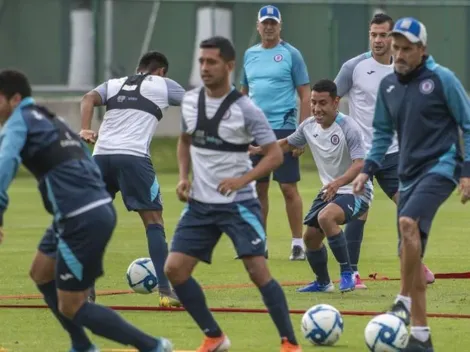 Cruz Azul recupera a Salas, Caraglio y Eustáquio