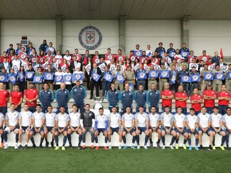 Cruz Azul se toma nueva foto oficial del Apertura 2019 con la Leagues Cup