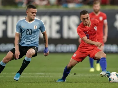 FOTO: Jonathan Rodríguez fue convocado en Uruguay para amistosos en octubre