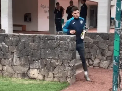 Video: El primer entrenamiento de Sebastián Jurado con Cruz Azul