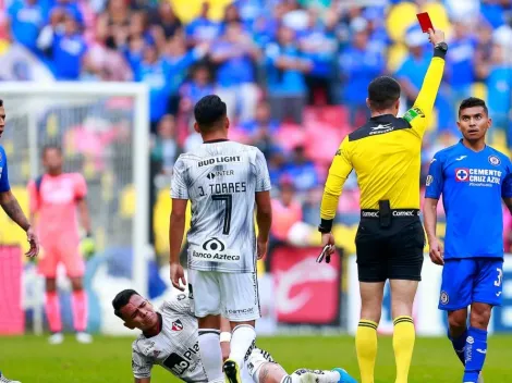 VIDEO: Orbelín Pineda es expulsado y deja a Cruz Azul con 10 ante Atlas