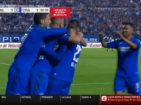 VIDEO: ¡Golazo de Cabecita! y empata San Luis vs Cruz Azul