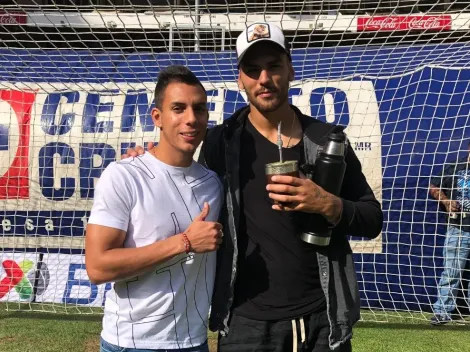 Passerini y Castro llegan al Azteca para ver Cruz Azul vs Santos Laguna