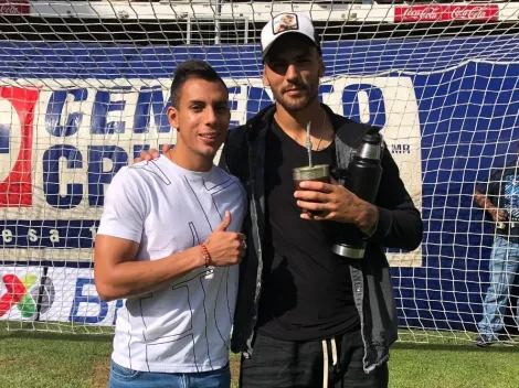 Lucas Passerini y Alex Castro tuvieron su primer entrenamiento con Cruz Azul