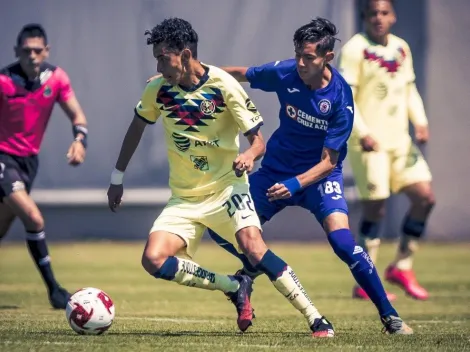 Cruz Azul Sub-20 cae por goleada ante el América en el Clásico Joven