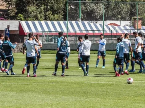 Cruz Azul sigue entrenando pero con medidas especiales por COVID-19