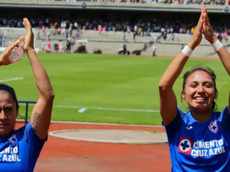 ¡Un aplauso para las chicas de Cruz Azul!