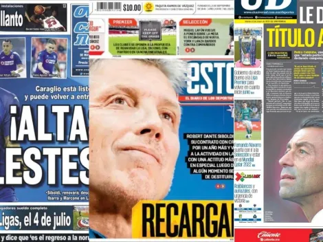 La renovación de Siboldi con Cruz Azul se toma las portadas en México