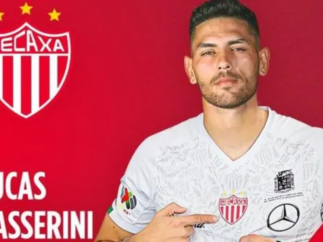 Lucas Passerini presentado oficialmente por el Necaxa