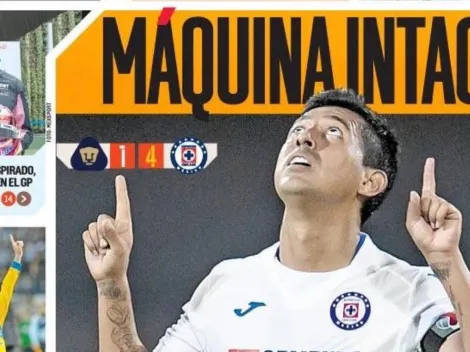 La goleada de Cruz Azul acapara las portadas de la prensa