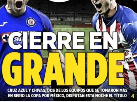 La final de la Copa por México se lleva las portadas de hoy