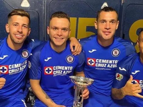 Jugadores de Cruz Azul celebraron en redes sociales