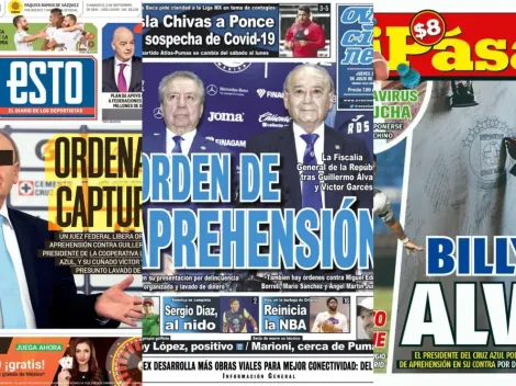 Billy y su orden de aprehensión se llevan las portadas de hoy