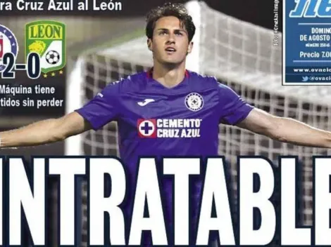 Las portadas del día se vuelcan con la victoria y el invicto de Cruz Azul