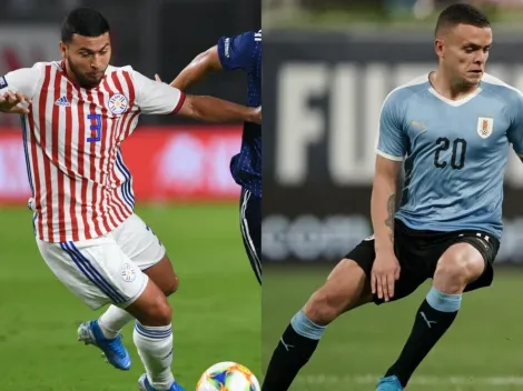 Escobar y Cabecita son citados por Paraguay y Uruguay a la fecha FIFA