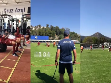 Cruz Azul vuelve a entrenar con 8 bajas y confirma amistoso el sábado