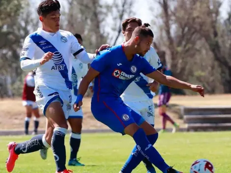 Cruz Azul rescata empate ante Puebla en la Sub 20 sin jugadores del primer equipo