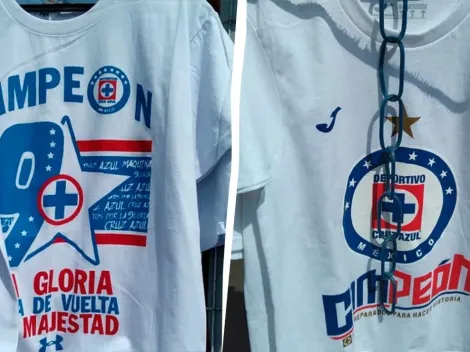 Las playeras de 'Campeón' ya se venden en el Estadio Azteca