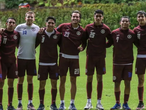 La patrulla juvenil de Cruz Azul en la pretemporada 2021