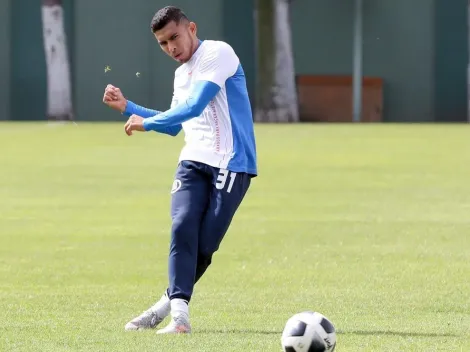 Orbelín vuelve a entrenar con Cruz Azul en medio de los rumores