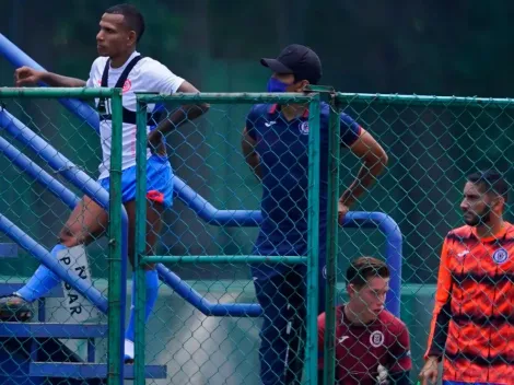 Rómulo Otero lució su dorsal en el entrenamiento