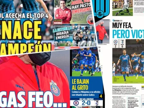 Así reflejó la prensa el triunfo de Cruz Azul