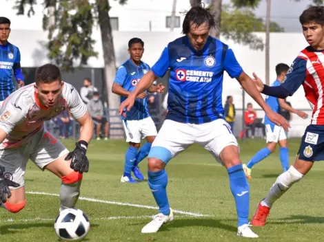 Cruz Azul vence a Chivas en la Sub 20 con cuatro jugadores del primer equipo