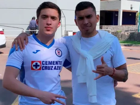 Orbelín Pineda reapareció en La Noria: El 'Maguito' Todavía porta el uniforme de Cruz Azul