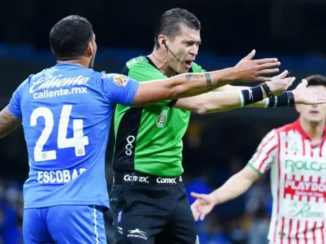 VIDEO: Así fue el penal que no marcaron a favor de Cruz Azul ante Necaxa