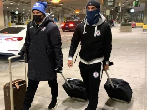 ¡Frío recibimiento! Cruz Azul ya está en Canadá para su compromiso en la Concachampions