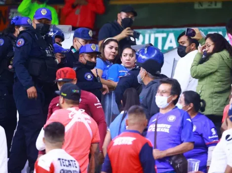 Violencia en gradas: Hubo tres detenidos en el Cruz Azul vs Chivas