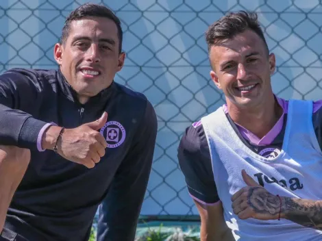 Cruz Azul presumió a sus argentinos en la previa del partido de la Albiceleste