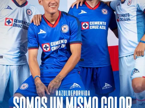 Así luce la nueva playera titular y suplente de Cruz Azul