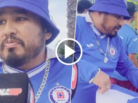 "Tuve que pedir dinero prestado", la increíble historia de este aficionado de Cruz Azul