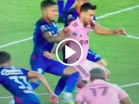 ¡No era falta! El error arbitral que provocó el gol de Messi