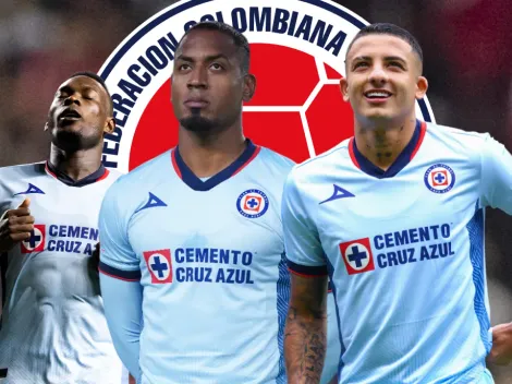 Los convocados de Cruz Azul a la Selección Colombia para las Eliminatorias
