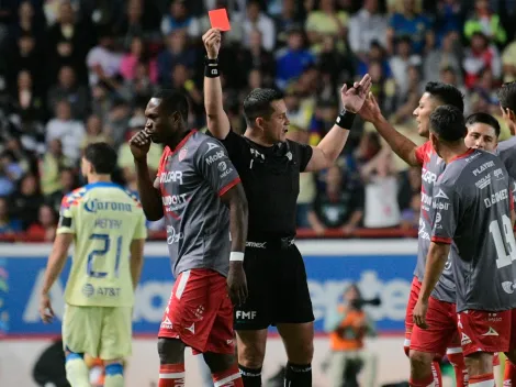 Diber Cambindo fue expulsado en Necaxa vs. América